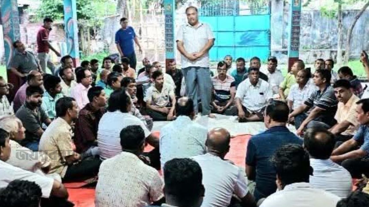 সান্তাহার পৌর পূজা উদযাপন পরিষদের নতুন কমিটি গঠন 