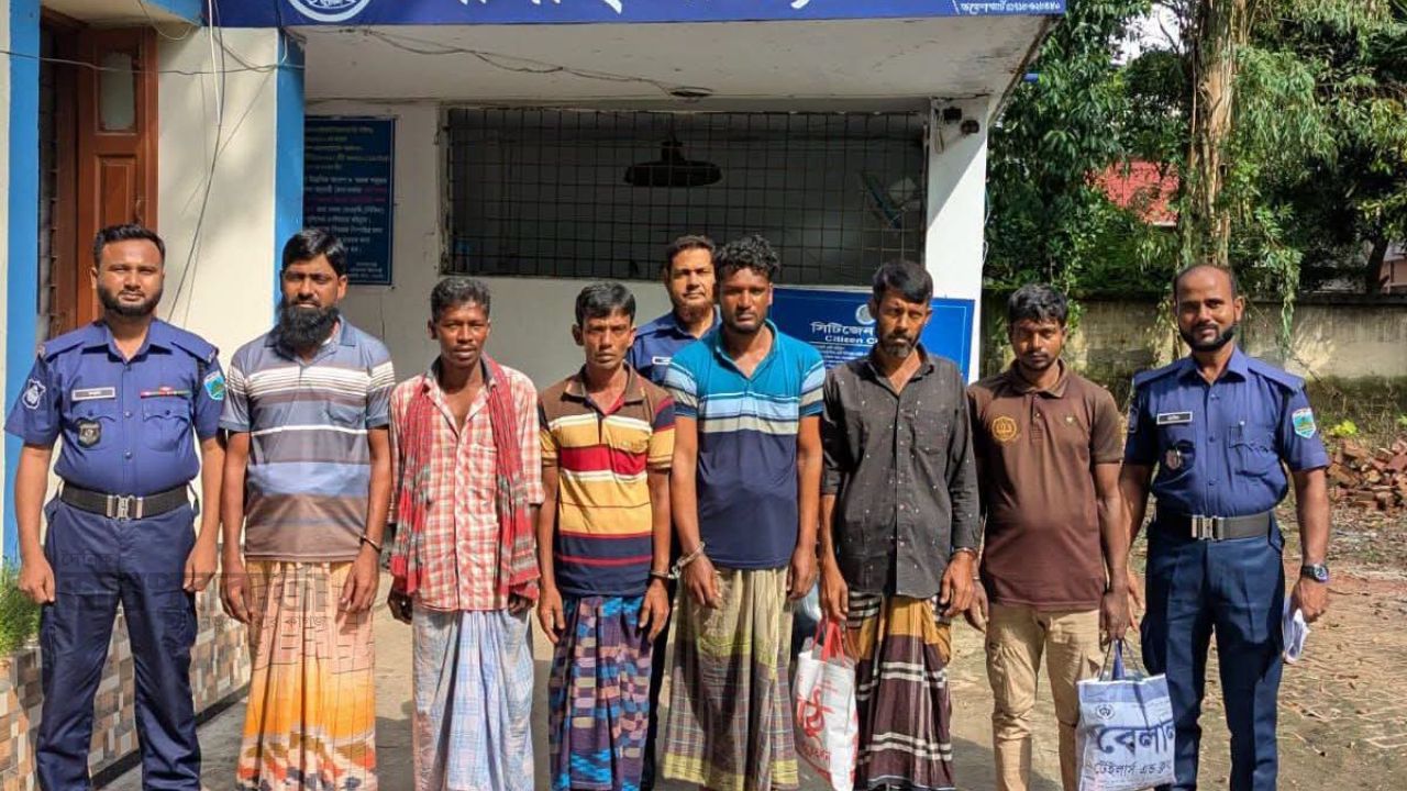 আত্রাইয়ে এজাহার ও ওয়ারেন্ট ভুক্ত সাত আসামি গ্রেফতার