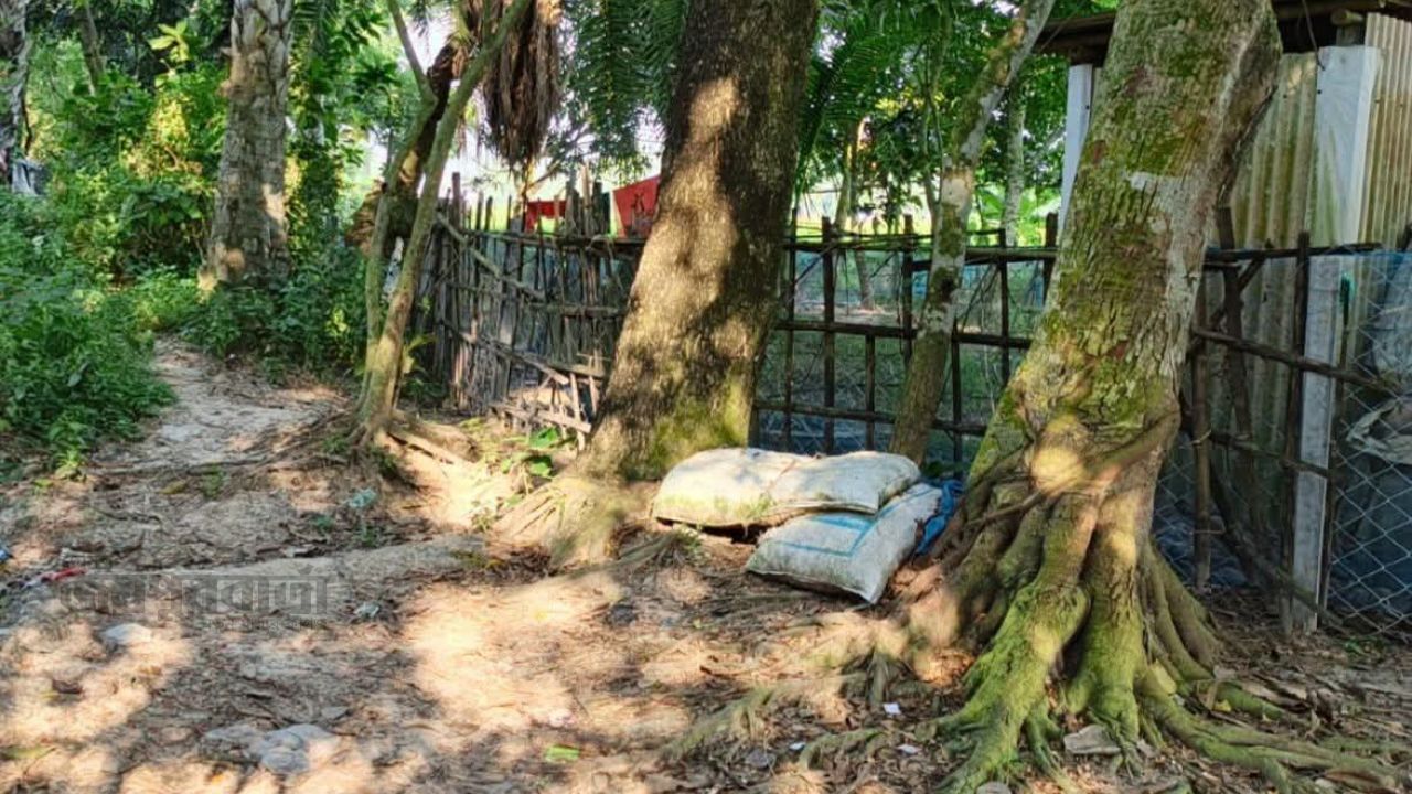 আদমদীঘিতে কাঁটাতারের বেড়ায় চলাচলের পথ বন্ধ