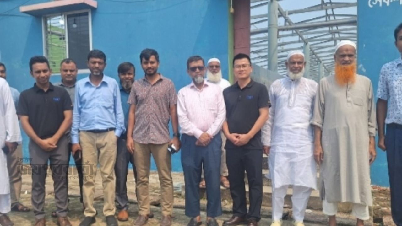 সাতক্ষীরায় ২৫০ কিলোওয়াটের সৌরবিদ্যুৎ প্রকল্পের সূচনা