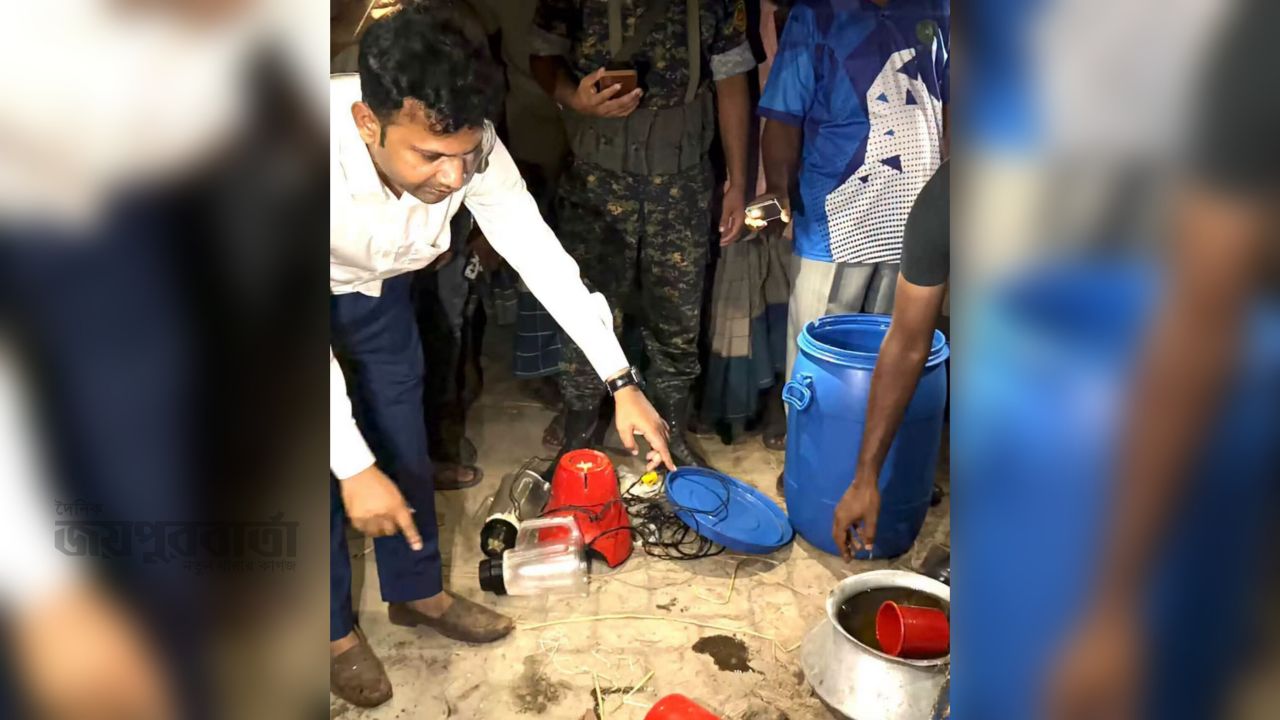 ভাঙ্গুড়ায় নকল দুধ প্রস্তুতকারকের বাড়ি সিলগালা