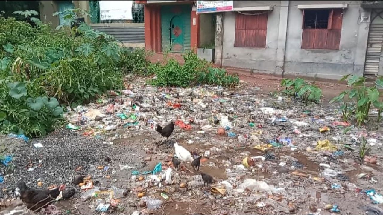 ভবানীগঞ্জ পৌরসভার রাস্তা সংস্কার ও বর্জ্য ব্যবস্থাপনায় জরুরি উদ্যোগ চান এলাকাবাসী 