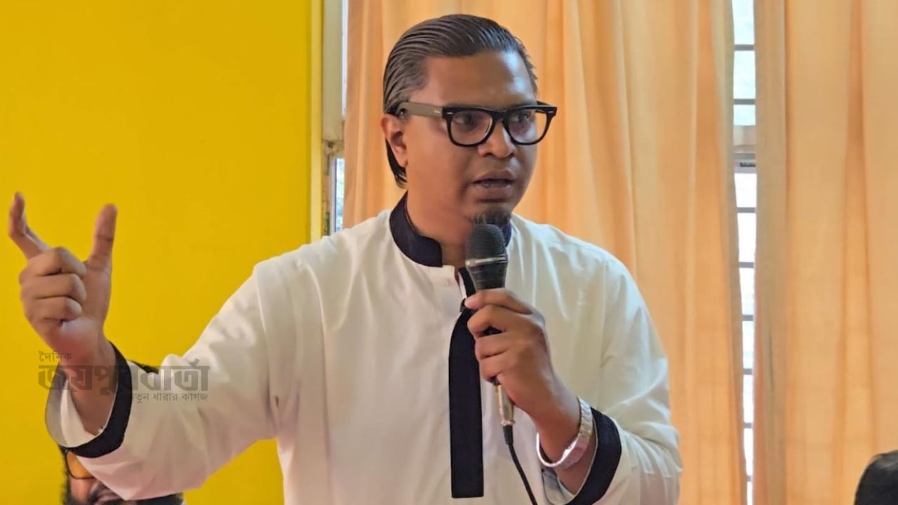 ক্ষমতার মোহ নয়, সার্বভৌম বাংলাদেশের আকাঙ্ক্ষা—নওগাঁয় রাশেদ প্রধান