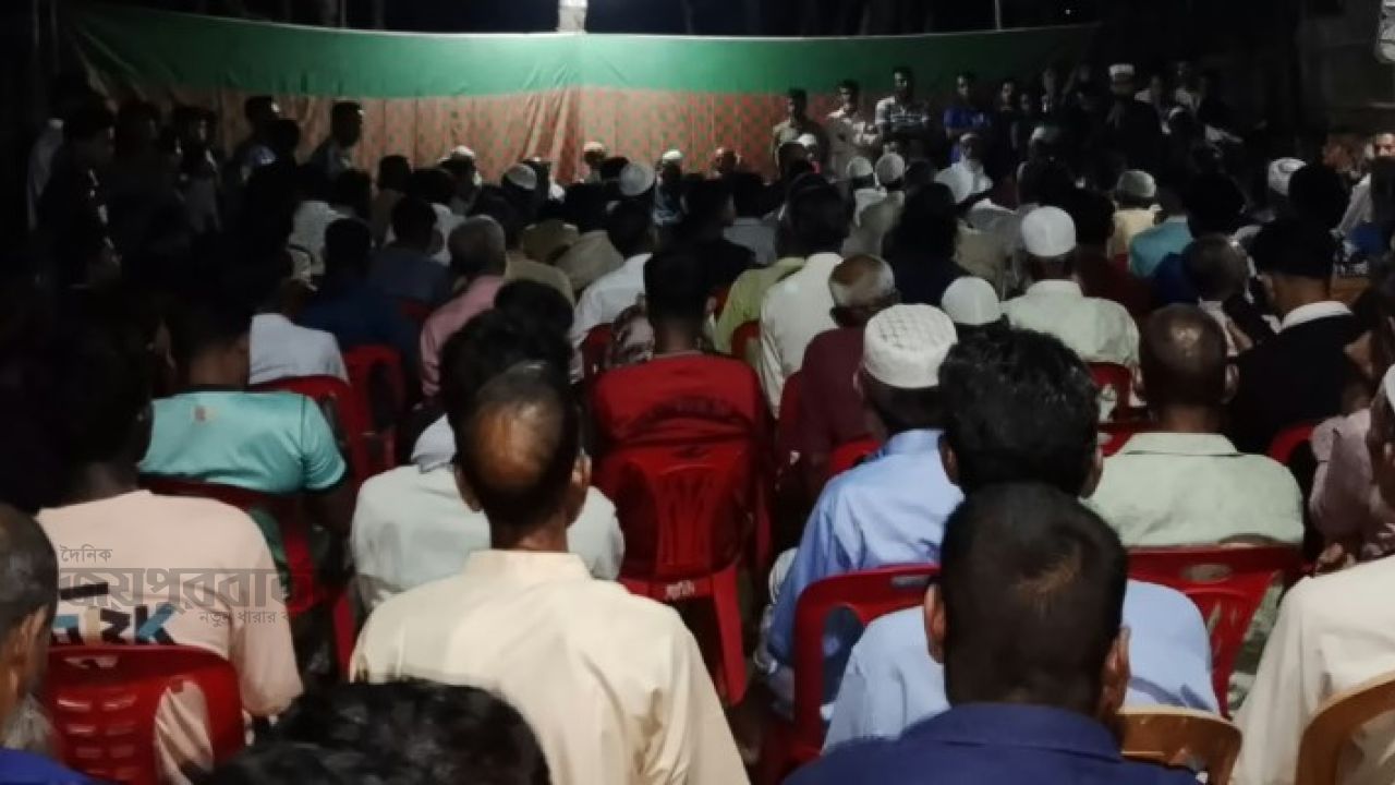 কোরবান নগর ইউনিয়নে চেয়ারম্যান প্রার্থীর মতবিনিময় সভা 