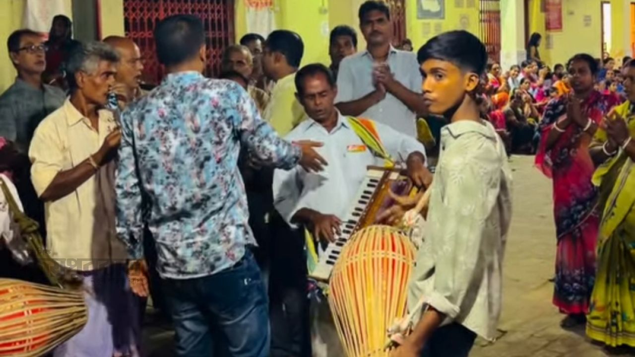 দুপচাঁচিয়া মহাশ্মশান কালীবাড়ি মন্দিরে কার্তিক মাস উৎসব শুরু  