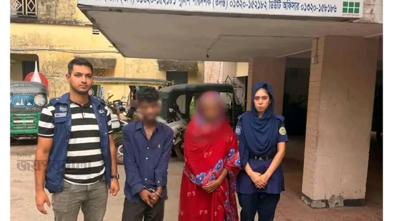 ভোলায় ইয়াবাসহ নারীসহ ২ জন গ্রেফতার