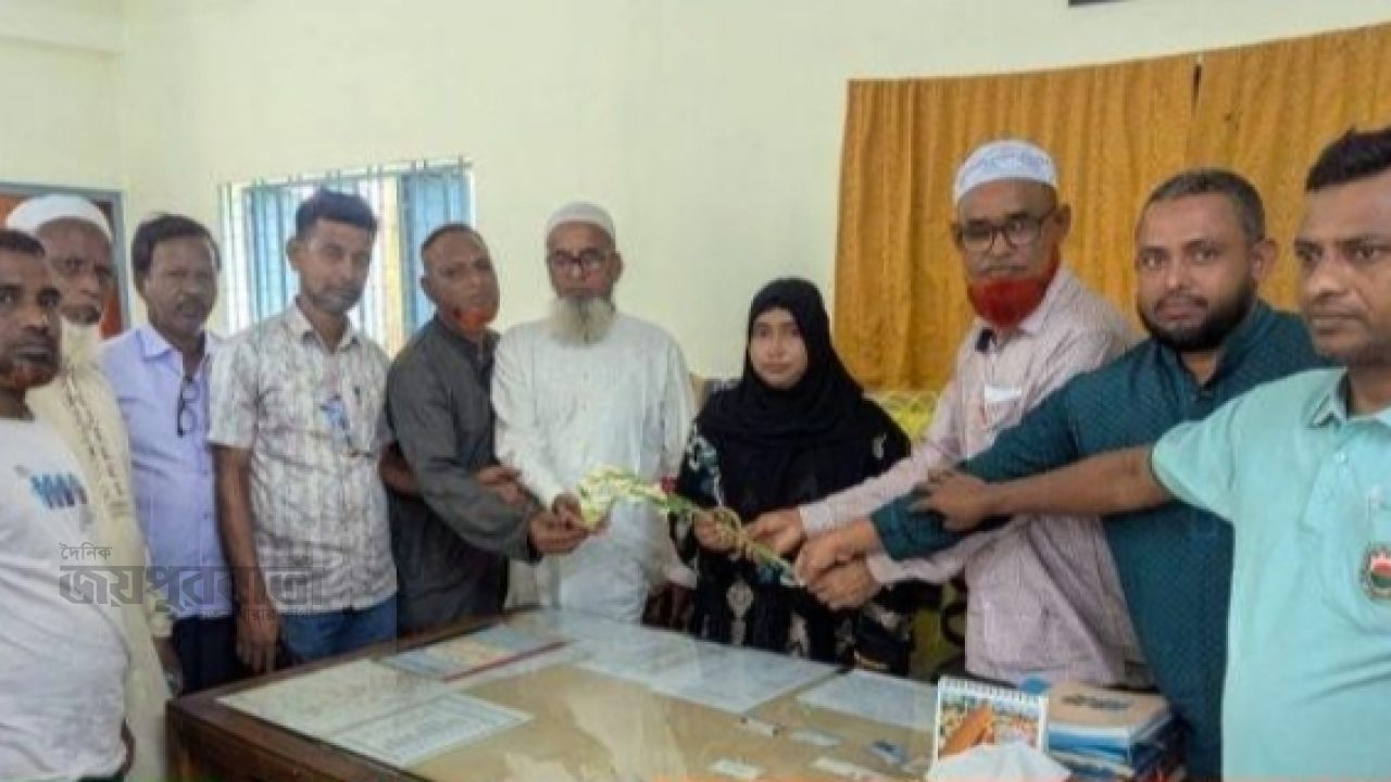 কানাই কান্দর উচ্চ বিদ্যালয়ের সভাপতি হলেন জয়নব বেগম